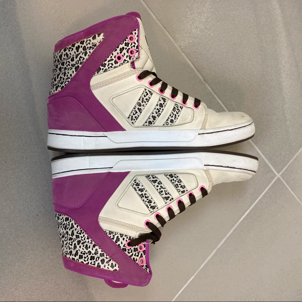 adidas High Top Athletic Sneakers Women’s Size 9 - Picture 6 of 11